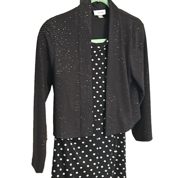 Like a Rhinestone Cowgirl Cropped Jacket Open Front Slinky Lightweight Fit S M L - Picture 2 of 8